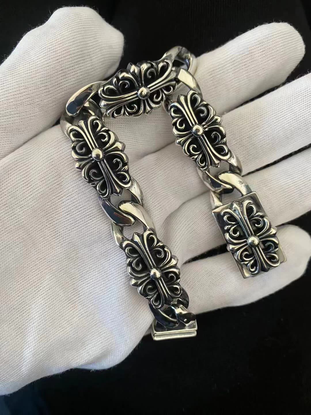 Chrome Hearts Silver Bracelet